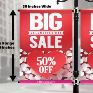 30" Pole Banners